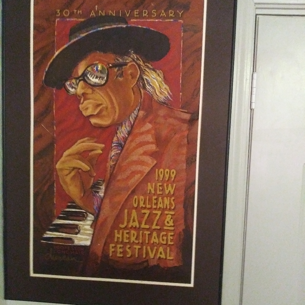 1977 jazz festival poster